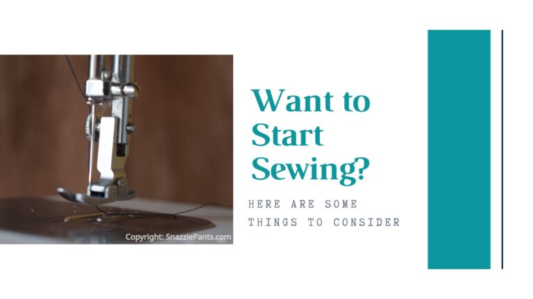Want to Start Sewing? Here Are Some Things to Consider