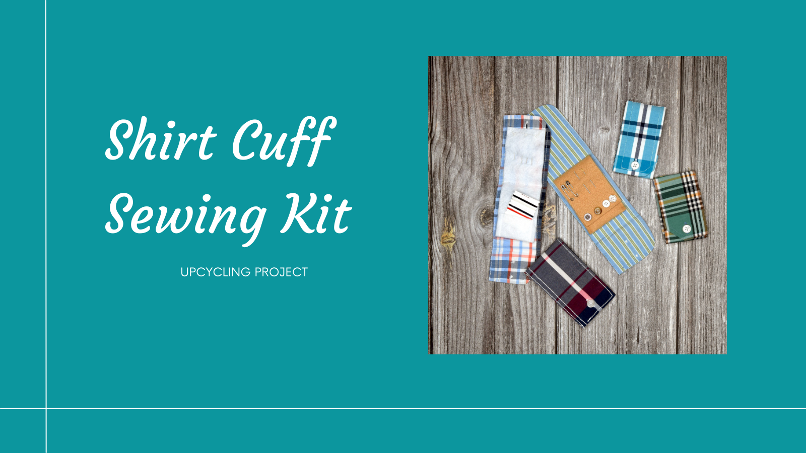 Shirt Cuff Sewing Kit Blog Post Feature Image