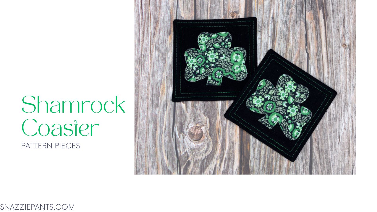 Shamrock Coaster Pattern Cover