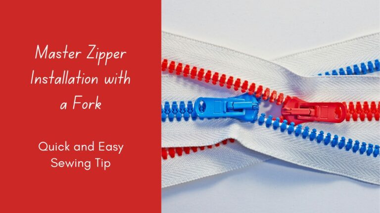 Zipper Rescue: Learn How to Reinstall Zipper Pulls Using a Simple Fork