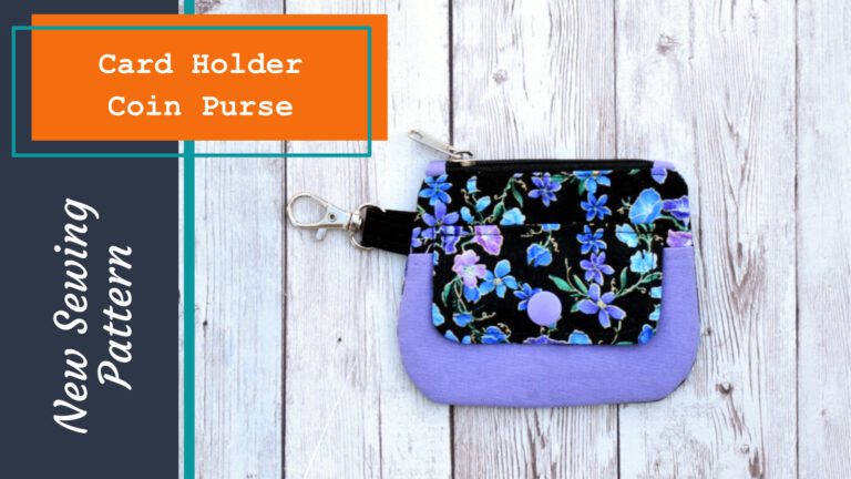 New Pattern Announcement: The Card Holder Coin Purse