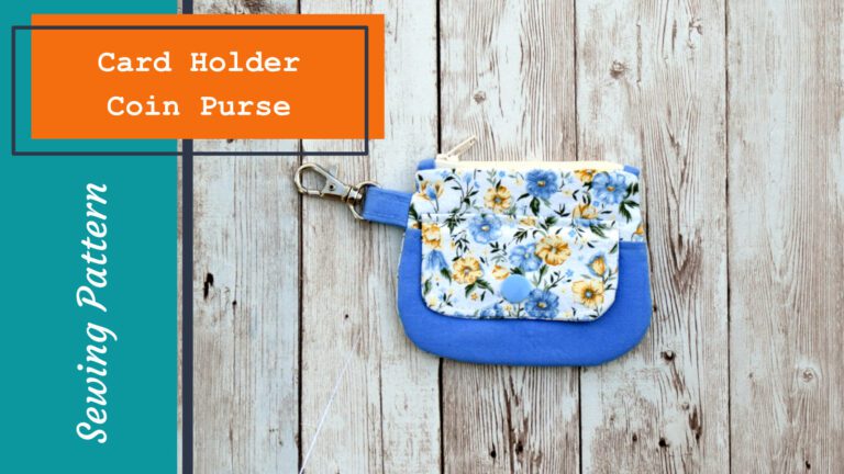 Card Holder Coin Purse Sewing Pattern