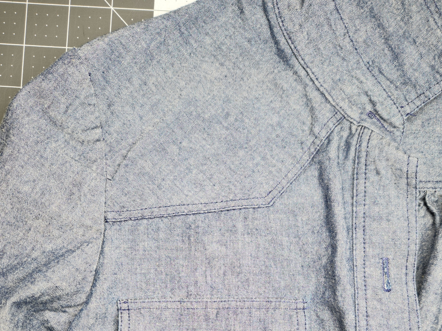 S1538 Denim Shirt Yoke