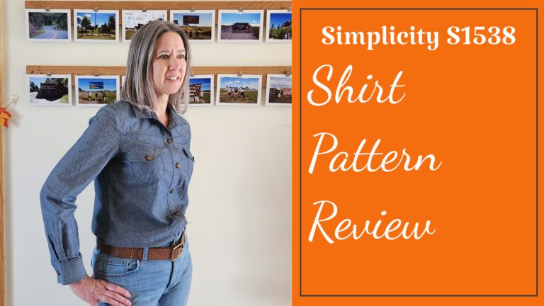 Simplicity S1538 Sewing Pattern Review Review Cover